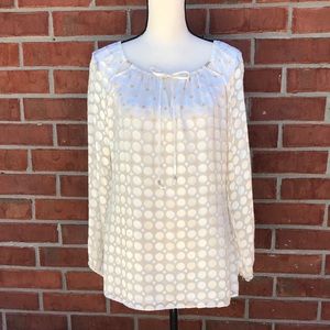 WHBM Sheer Blouse